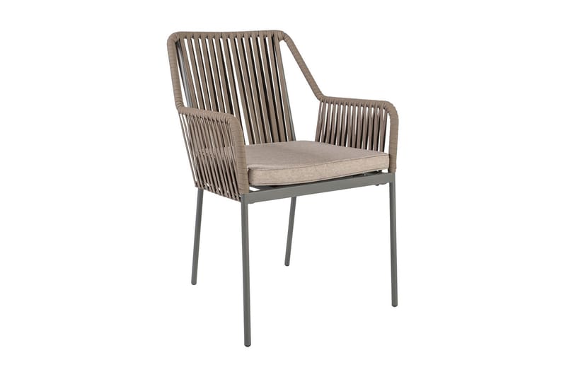 Hagegruppe ANDROS bord og 6 stoler 180x90xH75cm - Hagemøbler - Hagegruppe - Spisegrupper hage