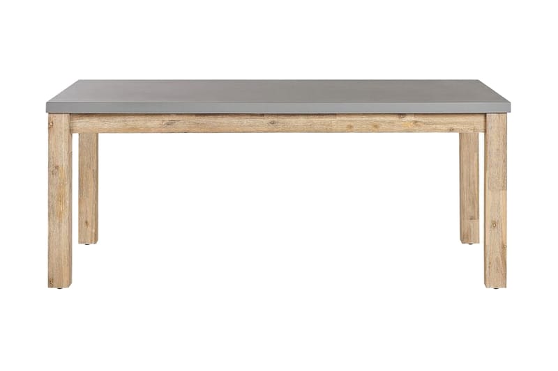 Hagemøbler sett med bord og 6 stoler grå OSTUNI - Grå - Hagemøbler - Hagegruppe - Spisegrupper hage