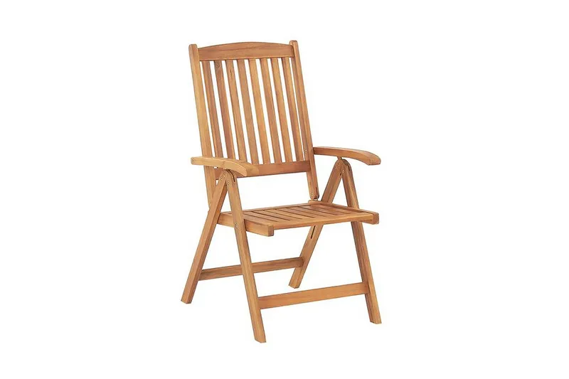 Hagemøbler sett med bord og 6 stoler JAVA - Tre / Natur - Hagemøbler - Hagegruppe - Spisegrupper hage