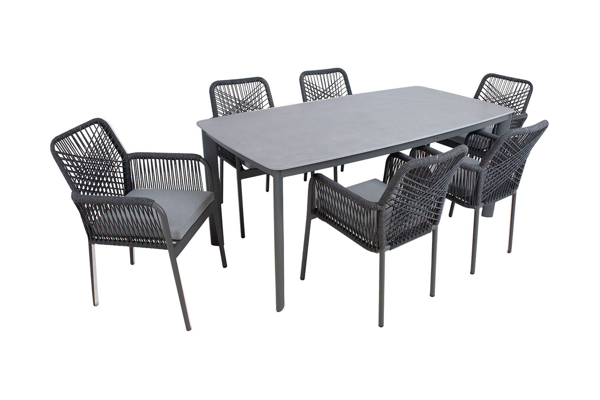 Hela Spisegruppe med 6 Stoler -