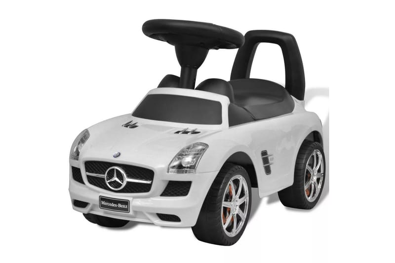 Hvit Mercedes Benz Barnebil - Hagemøbler - Hagegruppe - Spisegrupper hage