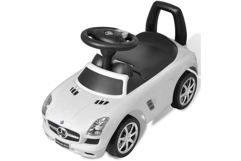 Hvit Mercedes Benz Barnebil - Hagemøbler - Hagegruppe - Spisegrupper hage
