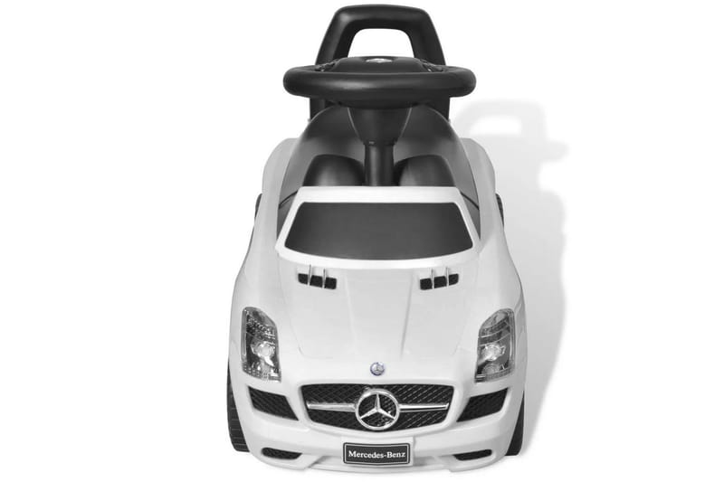 Hvit Mercedes Benz Barnebil - Hagemøbler - Hagegruppe - Spisegrupper hage