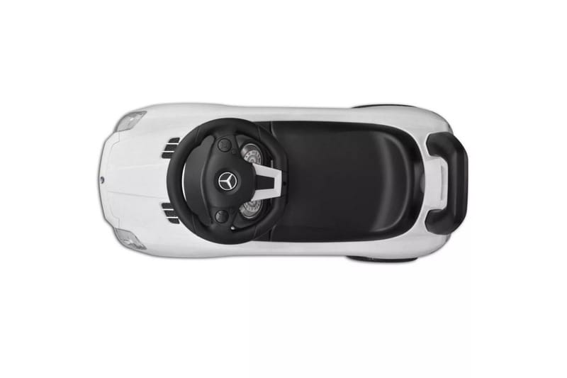 Hvit Mercedes Benz Barnebil - Hagemøbler - Hagegruppe - Spisegrupper hage