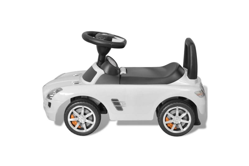 Hvit Mercedes Benz Barnebil - Hagemøbler - Hagegruppe - Spisegrupper hage