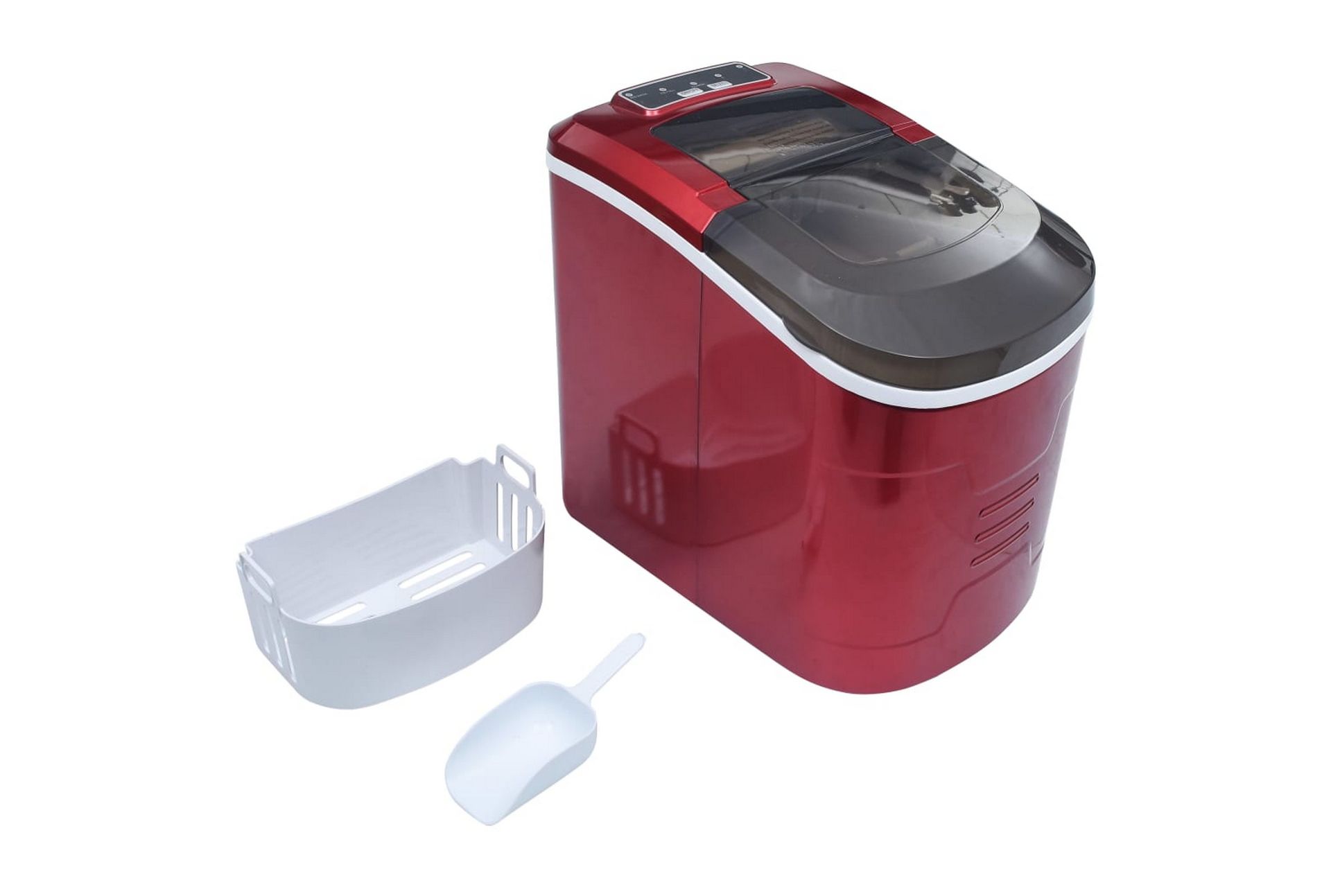 Isbitmaskin 2,4 L 15 kg/24 t rød - Rød - Hagemøbler - Hagegruppe - Spisegrupper hage