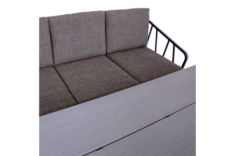 Kahla Hagesett Grå - Hagemøbler - Hagegruppe - Spisegrupper hage