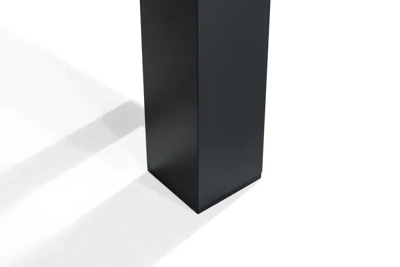 Las Vegas Spisegruppe 220-280+8 Posisjonsstoler Lyx - Svart/Teak - Hagemøbler - Hagegruppe - Spisegrupper hage