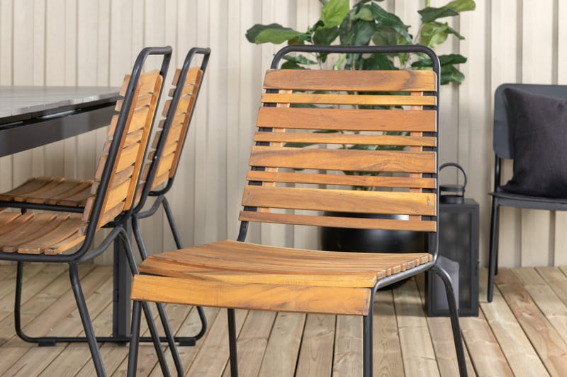 Levels Forlengbar Spisegruppe 224-324cm + 6 Bois Stoler Svar - Venture Home - Hagemøbler - Hagegruppe - Spisegrupper hage