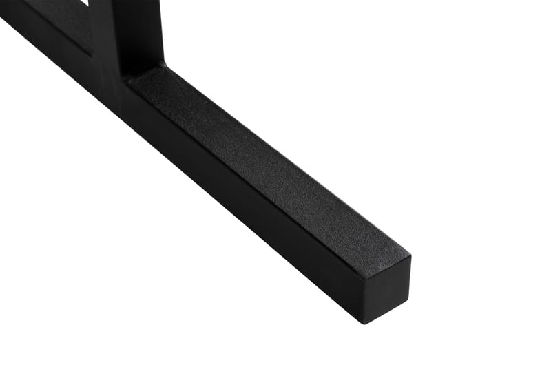Lines Spisegruppe + 6 Buckle Spisestoler - Svart - Hagemøbler - Hagegruppe - Spisegrupper hage