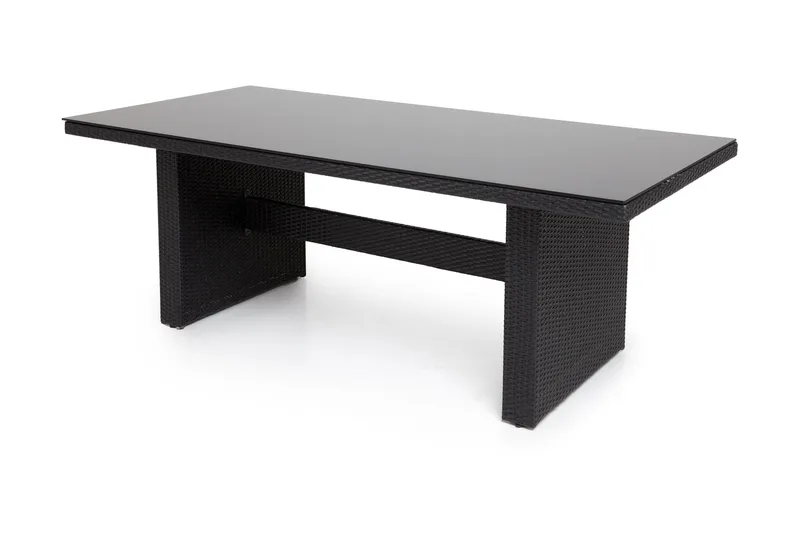 Majestic Spisegruppe 210+6 Thor Lyx Stoler - Svart - Hagemøbler - Hagegruppe - Spisegrupper hage