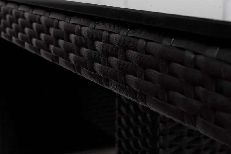 Majestic Spisegruppe 210+6 Thor Lyx Stoler - Svart - Hagemøbler - Hagegruppe - Spisegrupper hage