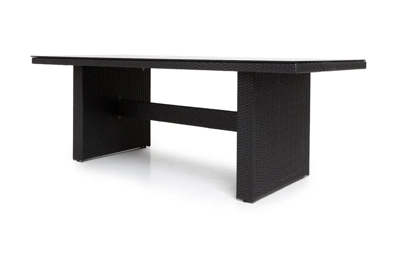 Majestic Spisegruppe 210+6 Thor Lyx Stoler - Svart - Hagemøbler - Hagegruppe - Spisegrupper hage