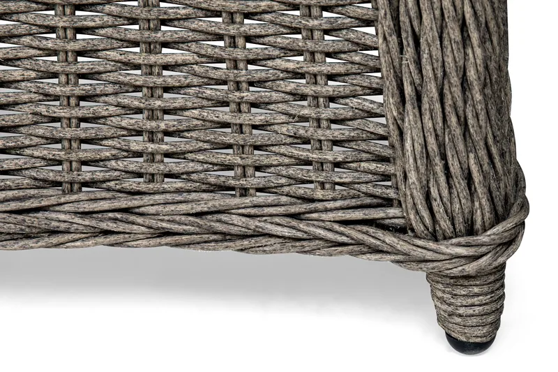 Marcus Spisegruppe 200 + 4 Light Lenetoler m Pute - Grå - Hagemøbler - Hagegruppe - Spisegrupper hage