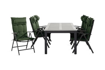 Monaco Spisegruppe 100x220-280+6 Maggie Stoler m Pute