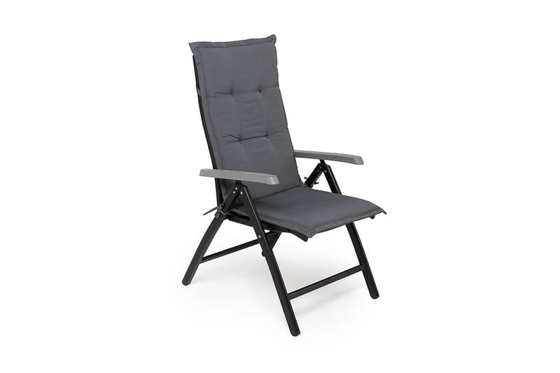 Monaco Spisegruppe 152-210+4 Posisjonsstoler Lyx - Svart - Hagemøbler - Hagegruppe - Spisegrupper hage