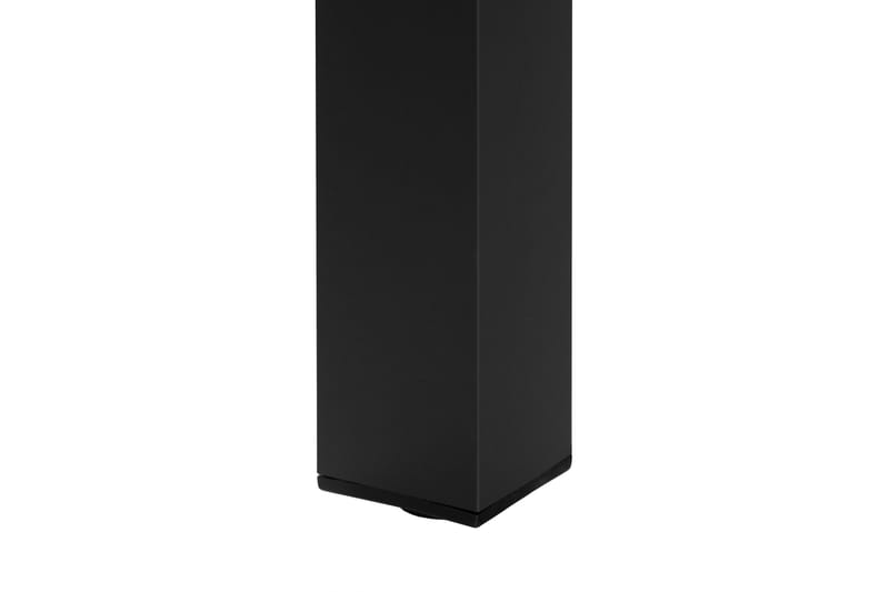 Monaco Spisegruppe 152-210 cm + 4 Hilltorp Spisestoler - Svart - Hagemøbler - Hagegruppe - Spisegrupper hage
