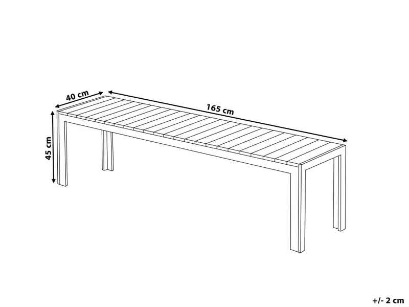 Nardo Spisegruppe - Tre / Natur - Hagemøbler - Hagegruppe - Spisegrupper hage