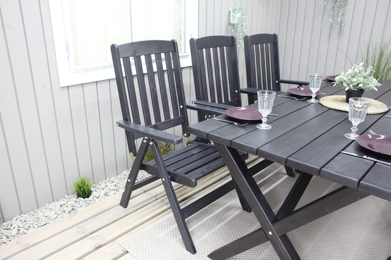 Oliver Spisegruppe - Mocca - Hagemøbler - Hagegruppe - Spisegrupper hage