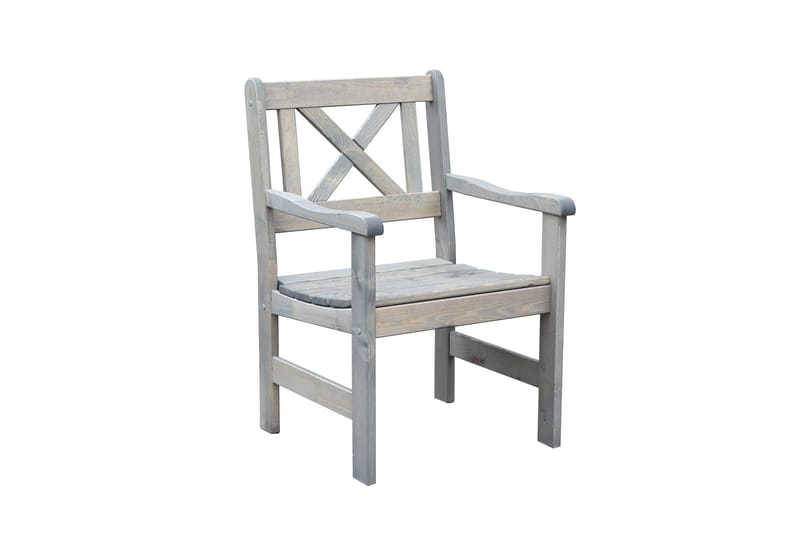 Olivo Spisegruppe + 2 Stoler + Benk - Grå - Hagemøbler - Hagegruppe - Spisegrupper hage