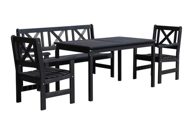 Olivo Spisegruppe - Kaffesvart - Hagemøbler - Hagegruppe - Spisegrupper hage