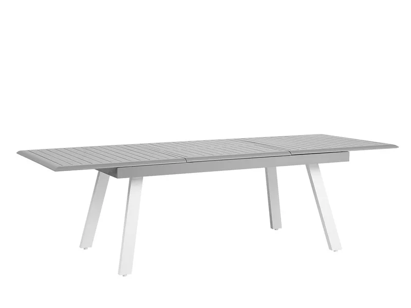 Pereta Hagegruppe Med Bord + 6 Stoler - Grå - Hagemøbler - Hagegruppe - Spisegrupper hage