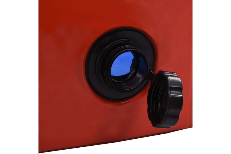 Sammenleggbart hundebasseng rød 120x30 cm PVC - Hagemøbler - Hagegruppe - Spisegrupper hage