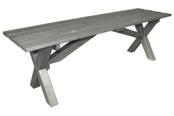 Scottsdale Spisegruppe 150 cm + 2 Solanum Stoler - Grå - Hagemøbler - Hagegruppe - Spisegrupper hage