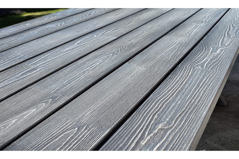 Scottsdale Spisegruppe 150 cm + 2 Solanum Stoler - Grå - Hagemøbler - Hagegruppe - Spisegrupper hage