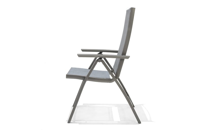 Scottsdale Spisegruppe 150 cm + 2 Solanum Stoler - Grå - Hagemøbler - Hagegruppe - Spisegrupper hage