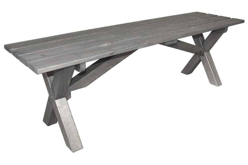 Scottsdale Spisegruppe 150 cm + 2 Solanum Stoler, Grå