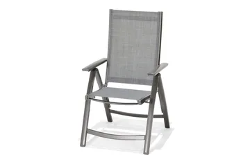 Scottsdale Spisegruppe 150 cm + 2 Solanum Stoler - Grå - Hagemøbler - Hagegruppe - Spisegrupper hage