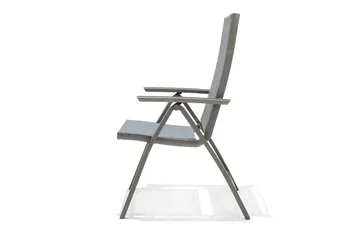 Scottsdale Spisegruppe 150 cm + 2 Solanum Stoler - Grå - Hagemøbler - Hagegruppe - Spisegrupper hage