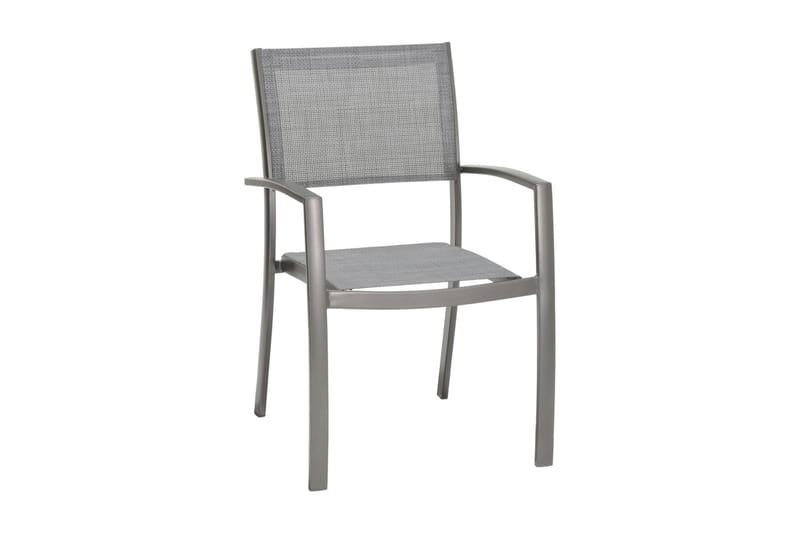 Solana Spisegruppe 160 cm + 6 Stoler - Grå - Hagemøbler - Hagegruppe - Spisegrupper hage