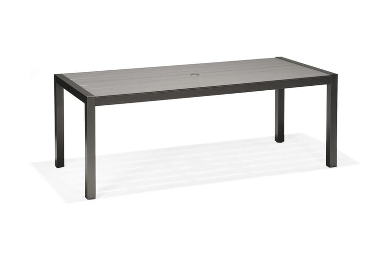 Solana Spisegruppe 201 cm + 8 Stoler - Grå - Hagemøbler - Hagegruppe - Spisegrupper hage