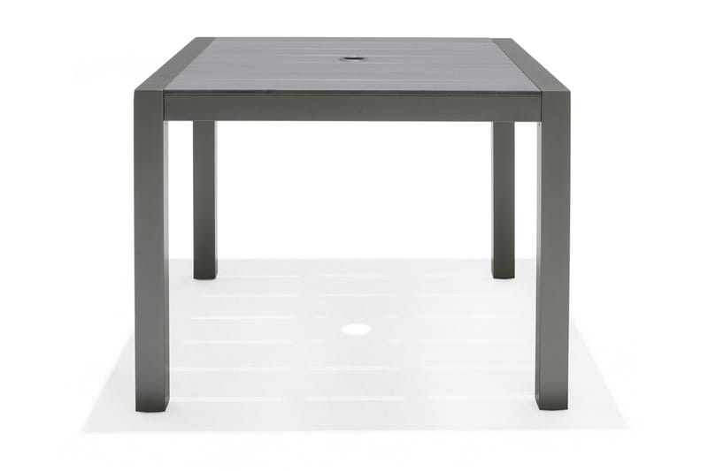 Solana Spisegruppe 88 cm + 4 Stoler - Grå - Hagemøbler - Hagegruppe - Spisegrupper hage