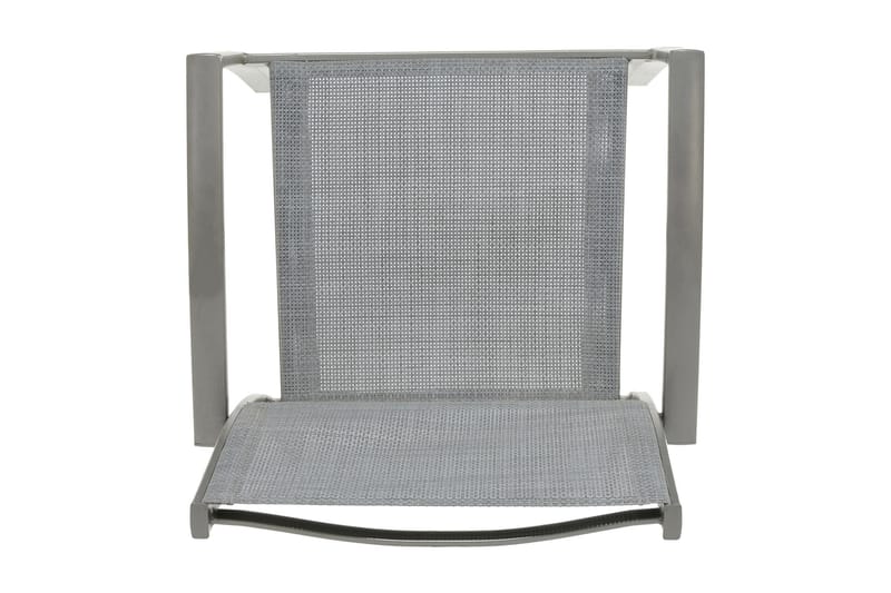 Solana Spisegruppe 88 cm + 4 Stoler - Grå - Hagemøbler - Hagegruppe - Spisegrupper hage