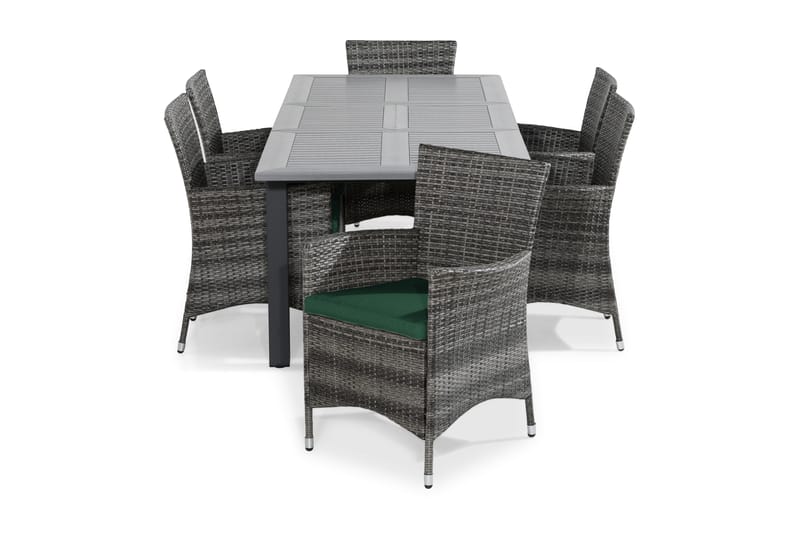 Thor Lenestol Monaco Forlengningsbart Spisebord 152x90 cm - Hagemøbler - Hagegruppe - Spisegrupper hage