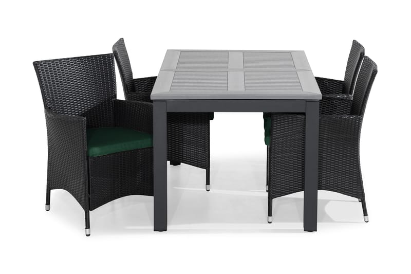 Thor Lenestol Monaco Forlengningsbart Spisebord 152x90 cm - Hagemøbler - Hagegruppe - Spisegrupper hage