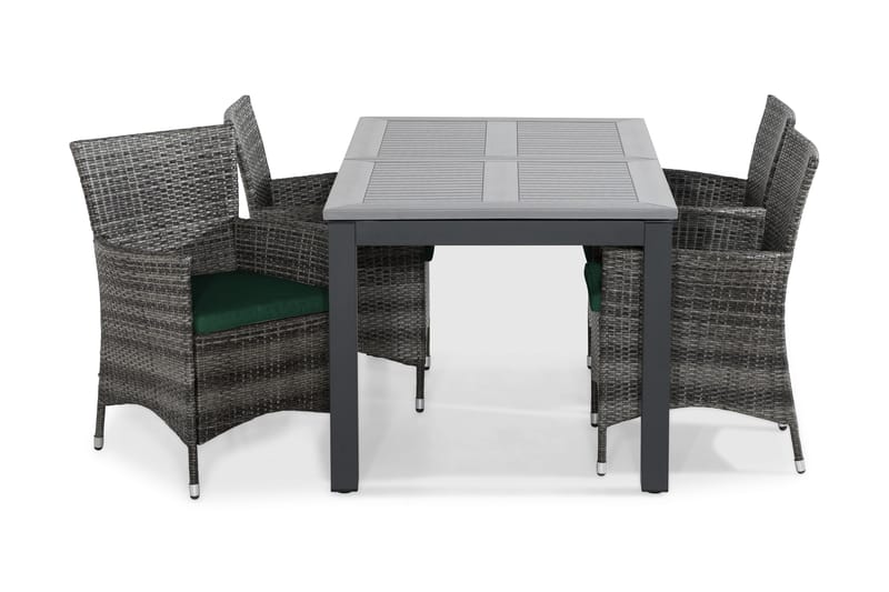 Thor Lenestol Monaco Forlengningsbart Spisebord 152x90 cm - Hagemøbler - Hagegruppe - Spisegrupper hage