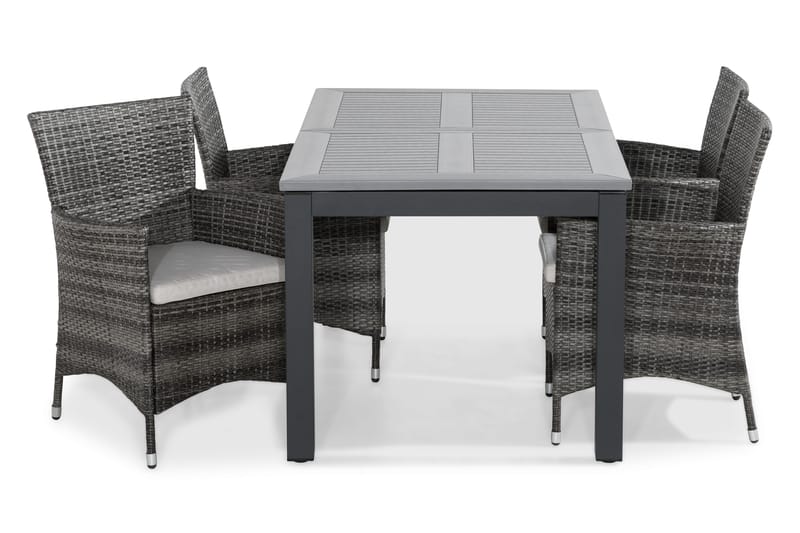Thor Lenestol Monaco Forlengningsbart Spisebord 152x90 cm - Hagemøbler - Hagegruppe - Spisegrupper hage