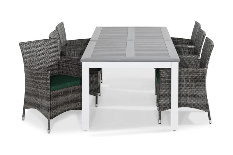 Thor Lenestol Monaco Forlengningsbart Spisebord 220x100 cm - Hagemøbler - Hagegruppe - Spisegrupper hage