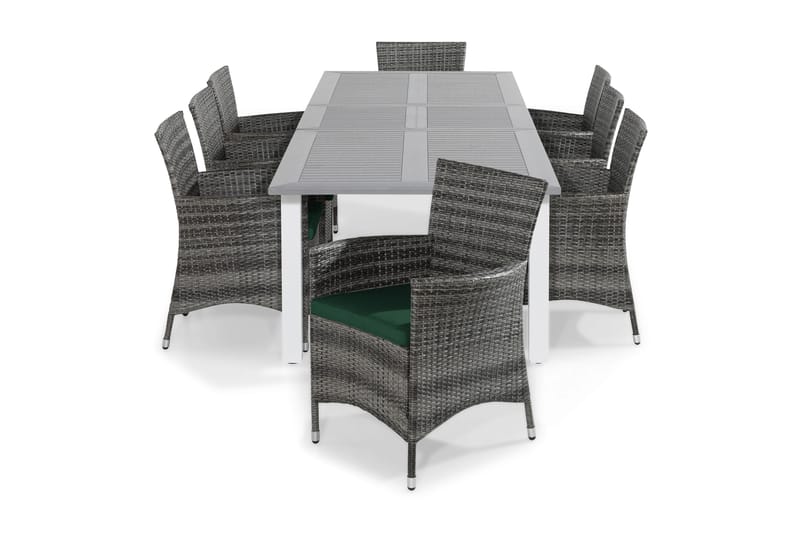 Thor Lenestol Monaco Forlengningsbart Spisebord 220x100 cm - Hagemøbler - Hagegruppe - Spisegrupper hage