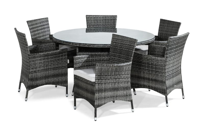 Thor Spisebord  med Lenestol 140 cm Rund, undefined