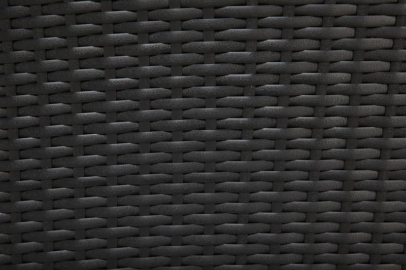 Thor Spisegruppe 140+4 Thor Lyx Stoler - Svart - Hagemøbler - Hagegruppe - Spisegrupper hage