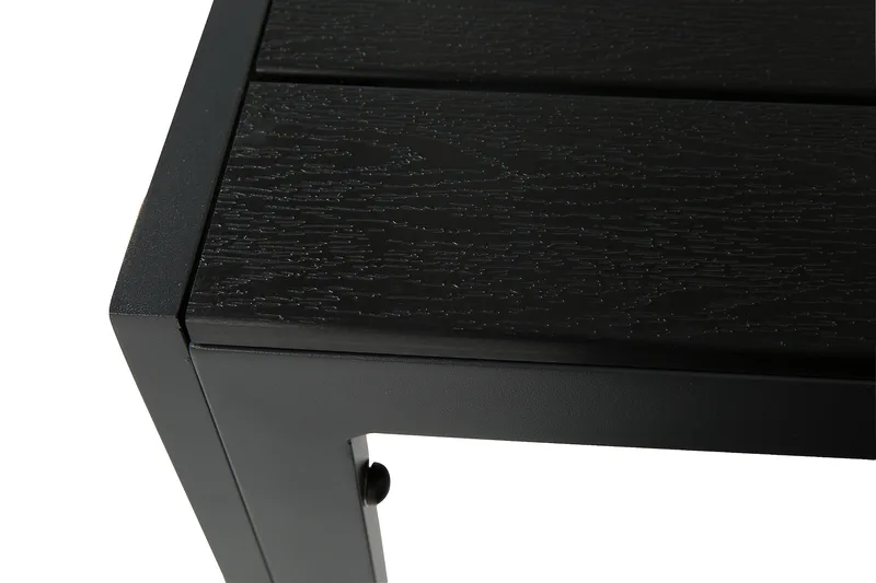 Tunis Spisegruppe 205+6 Thor Lyx Stoler - Svart - Hagemøbler - Hagegruppe - Spisegrupper hage