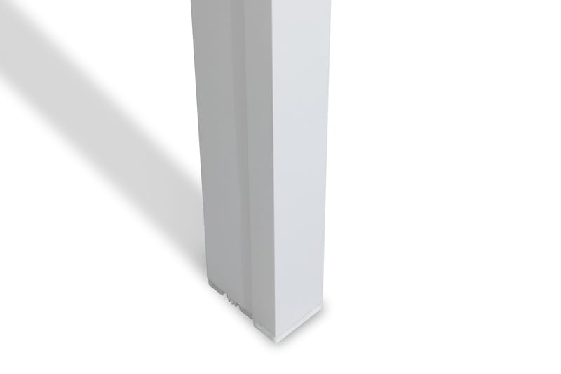 Tunis Spisegruppe 205x90 + 6 Maggie Posisjonsstol - Hvit/Grå - Hagemøbler - Hagegruppe - Spisegrupper hage