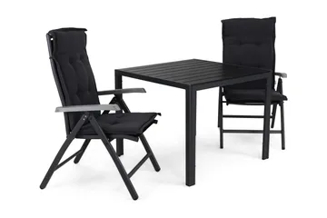 Tunis Spisegruppe 90+2 Monaco Lyx Posisjonsstoler+Puter