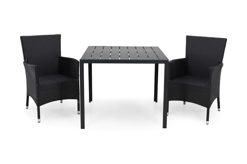 Tunis Spisegruppe 90+2 Thor Lyx Stoler, Svart