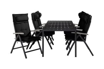 Tunis Spisegruppe 90x205+6 Monaco Stoler m Pute